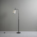 image of To The Point Floor Lamp Base in Waxed Brass