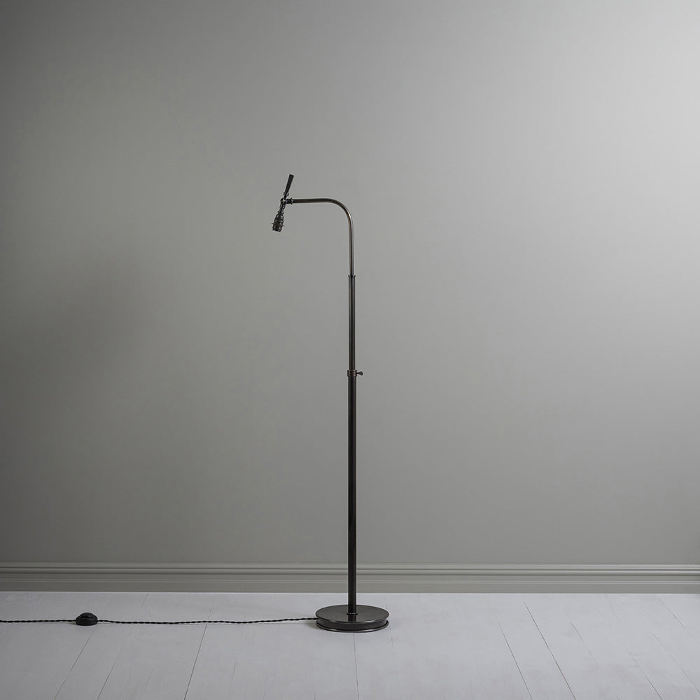  To The Point Floor Lamp Base in Waxed Brass 