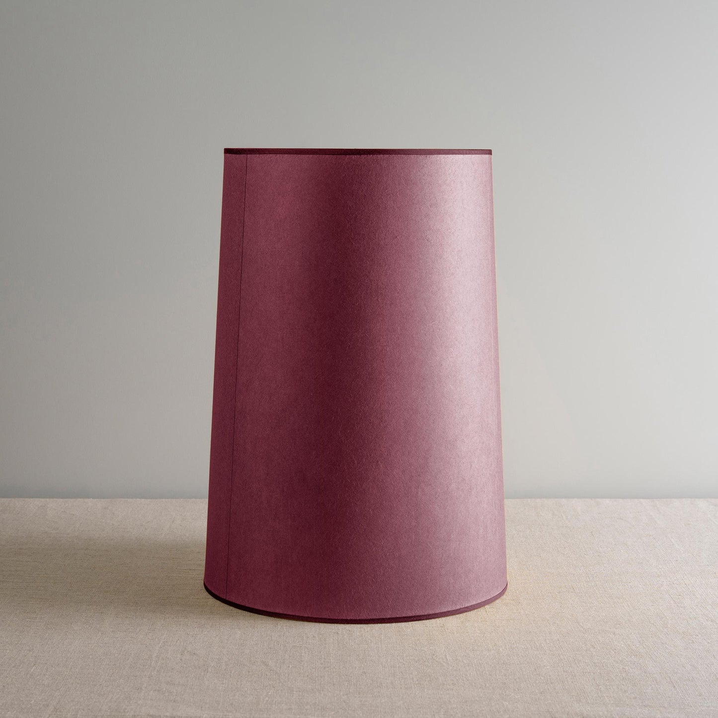 Whimsical Tall Straight Empire Lamp Shade in Burgundy