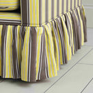 Curtain Call BIG LOVE Seat in Regatta Cotton, Custard