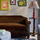 Dolittle 2 Seater Sofa in Intelligent Velvet Mineral