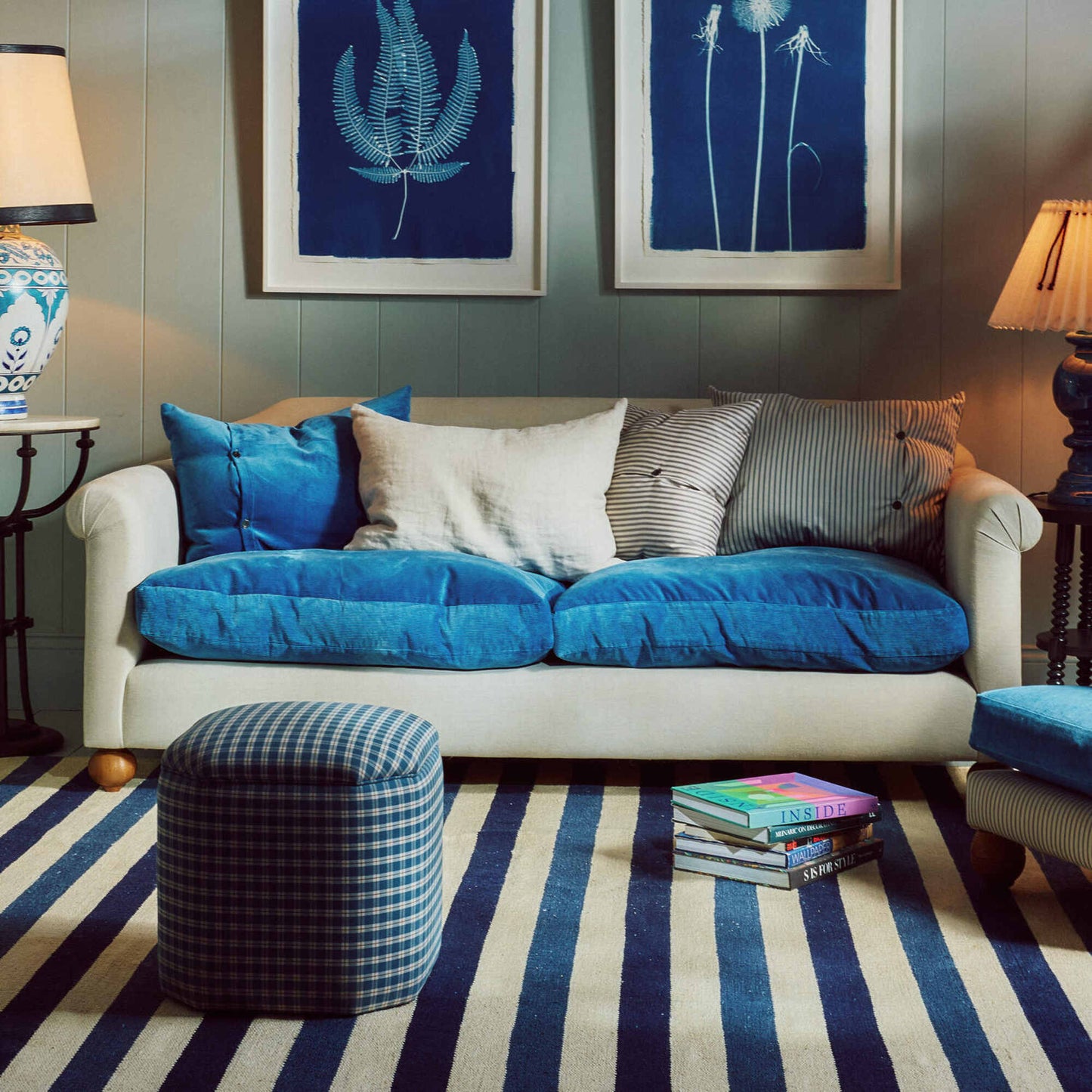 Dolittle 3 Seater Sofa in Laidback Linen Damson