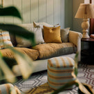 Dolittle 3 Seater Sofa in Laidback Linen Damson