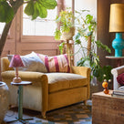 Idler Love Seat in Laidback Linen Mineral