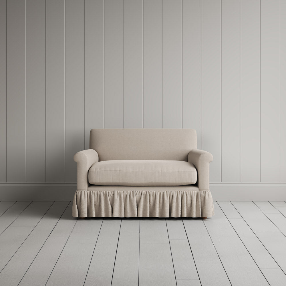  Curtain Call Love Seat in Laidback Linen Dove 