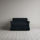 Curtain Call Love Seat in Laidback Linen Midnight