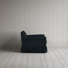 Curtain Call Love Seat in Laidback Linen Midnight