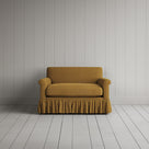 Curtain Call Love Seat in Laidback Linen Ochre