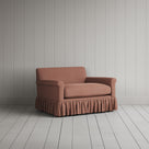 Curtain Call Love Seat in Laidback Linen Roseberry