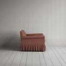 Curtain Call Love Seat in Laidback Linen Sweet Briar