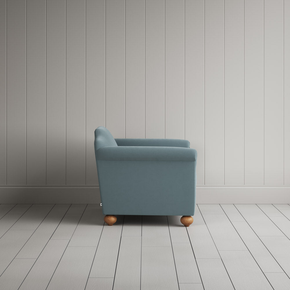  Dolittle Love Seat in Intelligent Velvet Mineral 