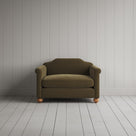 Dolittle Love Seat in Intelligent Velvet Sepia