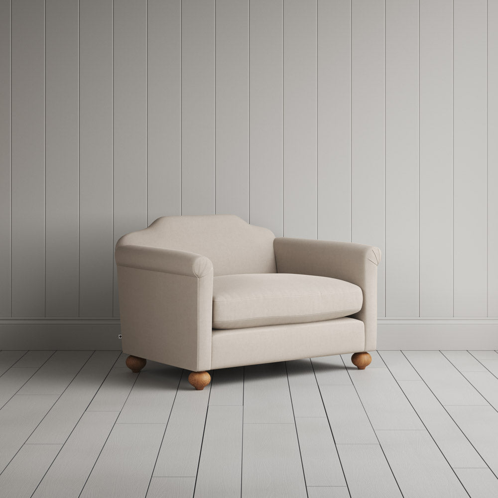 Dolittle Love Seat in Laidback Linen Dove