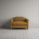 Dolittle Love Seat in Laidback Linen Ochre