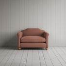 Dolittle Love Seat in Laidback Linen Roseberry