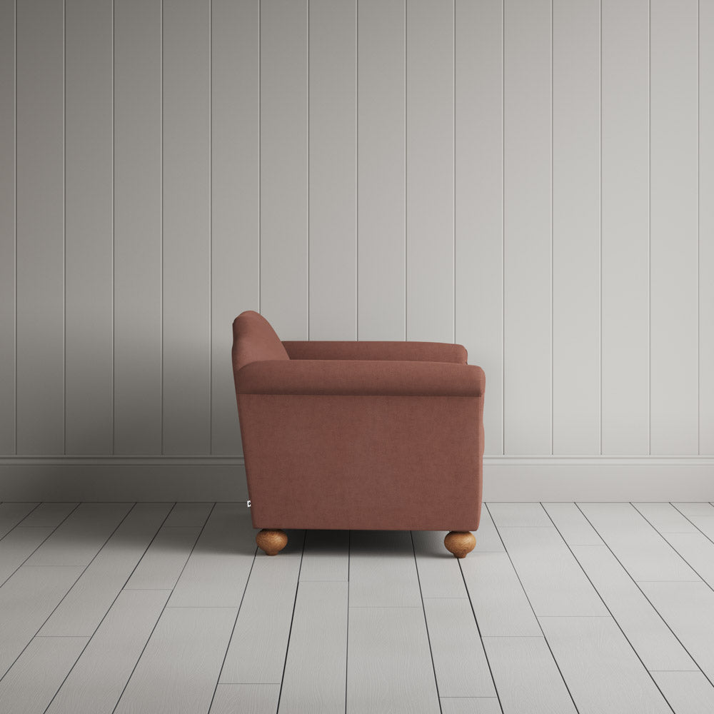  Dolittle Love Seat in Laidback Linen Sweet Briar 