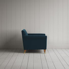 Idler Love Seat in Intelligent Velvet Aegean Frame and Classic Corduroy Harbour Blue Seat