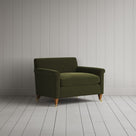 Idler Love Seat in Intelligent Velvet Juniper