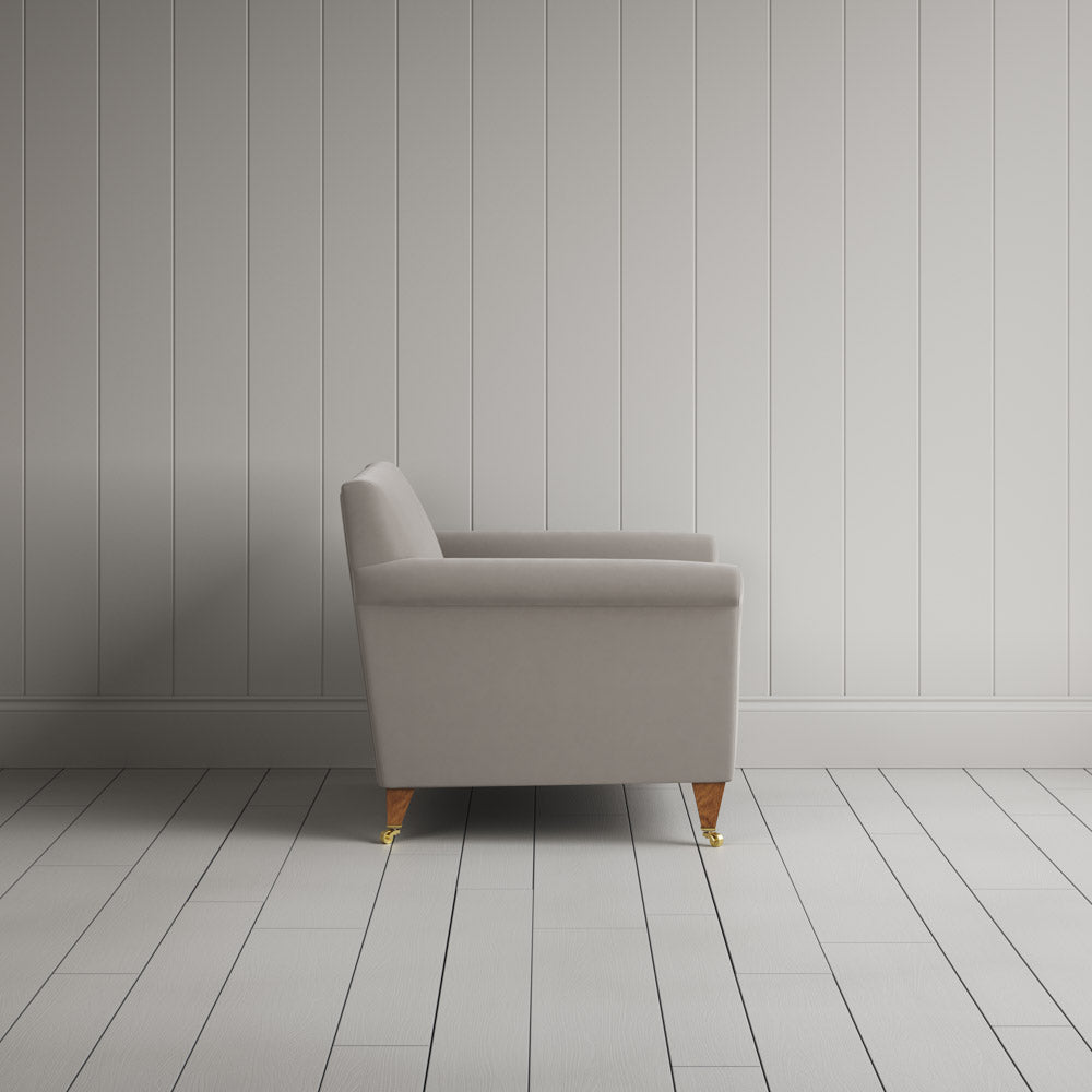 Idler Love Seat in Intelligent Velvet Moonstone