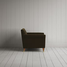 Idler Love Seat in Intelligent Velvet Seaweed