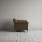 Idler Love Seat in Intelligent Velvet Sepia