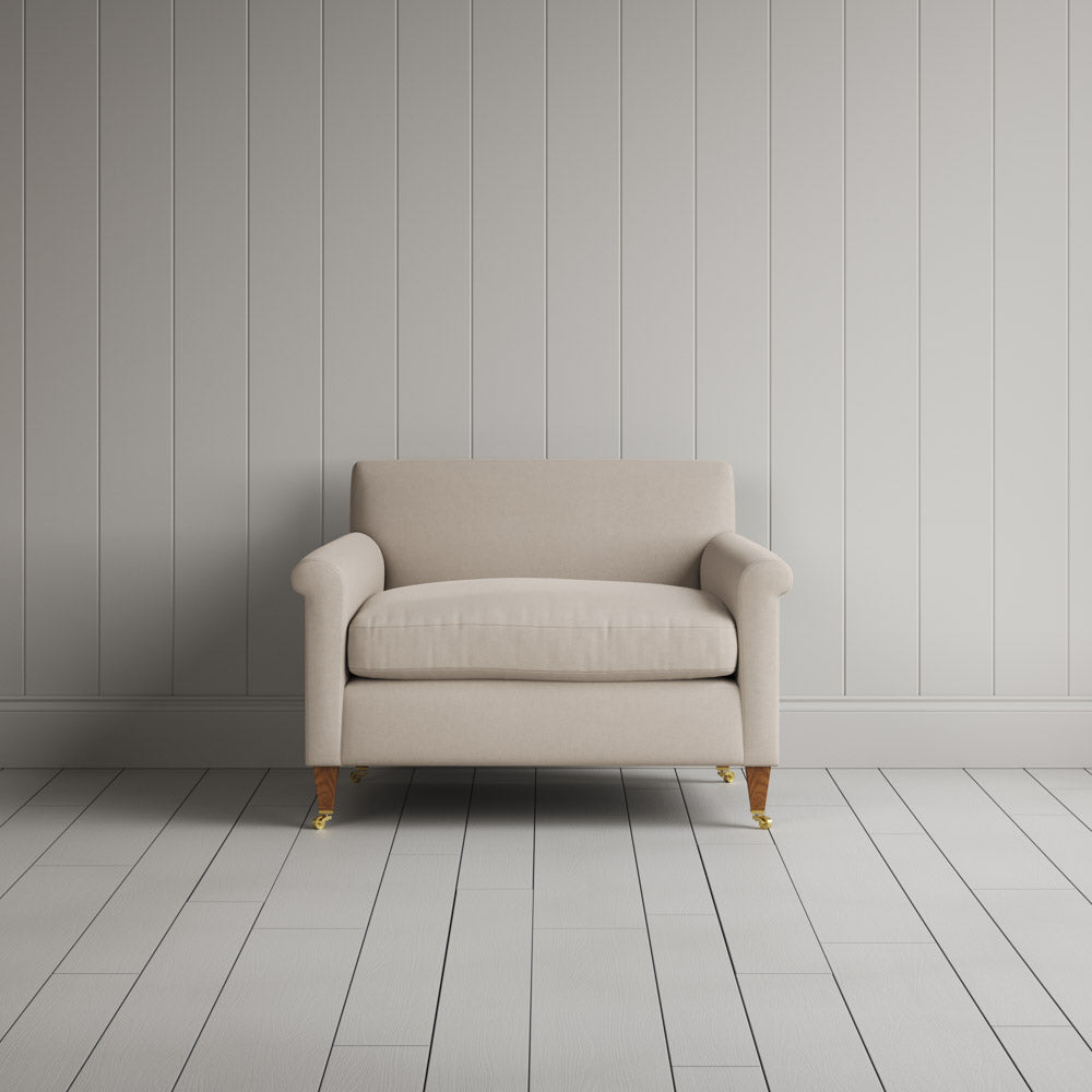 Idler Love Seat in Laidback Linen Dove