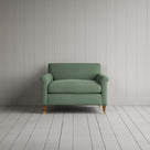 Idler Love Seat in Laidback Linen Moss