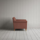 Idler Love Seat in Laidback Linen Sweet Briar