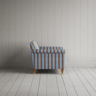 Idler Love Seat in Regatta Blue Frame and Classic Corduroy Tobacco Seat