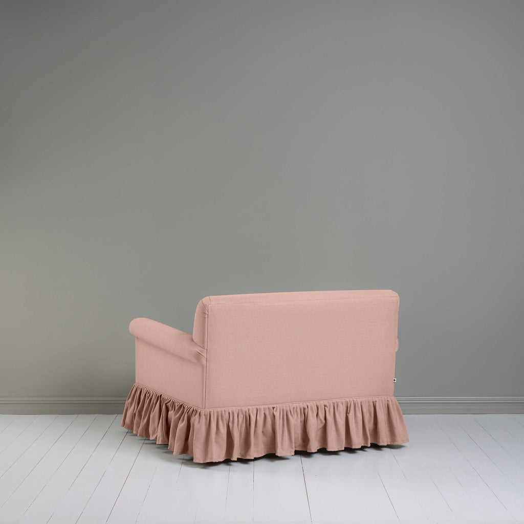  Curtain Call Love Seat in Laidback Linen Dusky Pink - Nicola Harding 