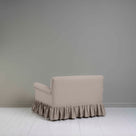  Back View of Curtain Call Love Seat in Laidback Linen Pearl Grey - NiX 