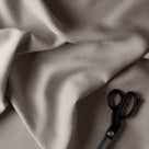  Laidback Linen Pearl Grey Fabric With Scissor On it - Nicola Harding 