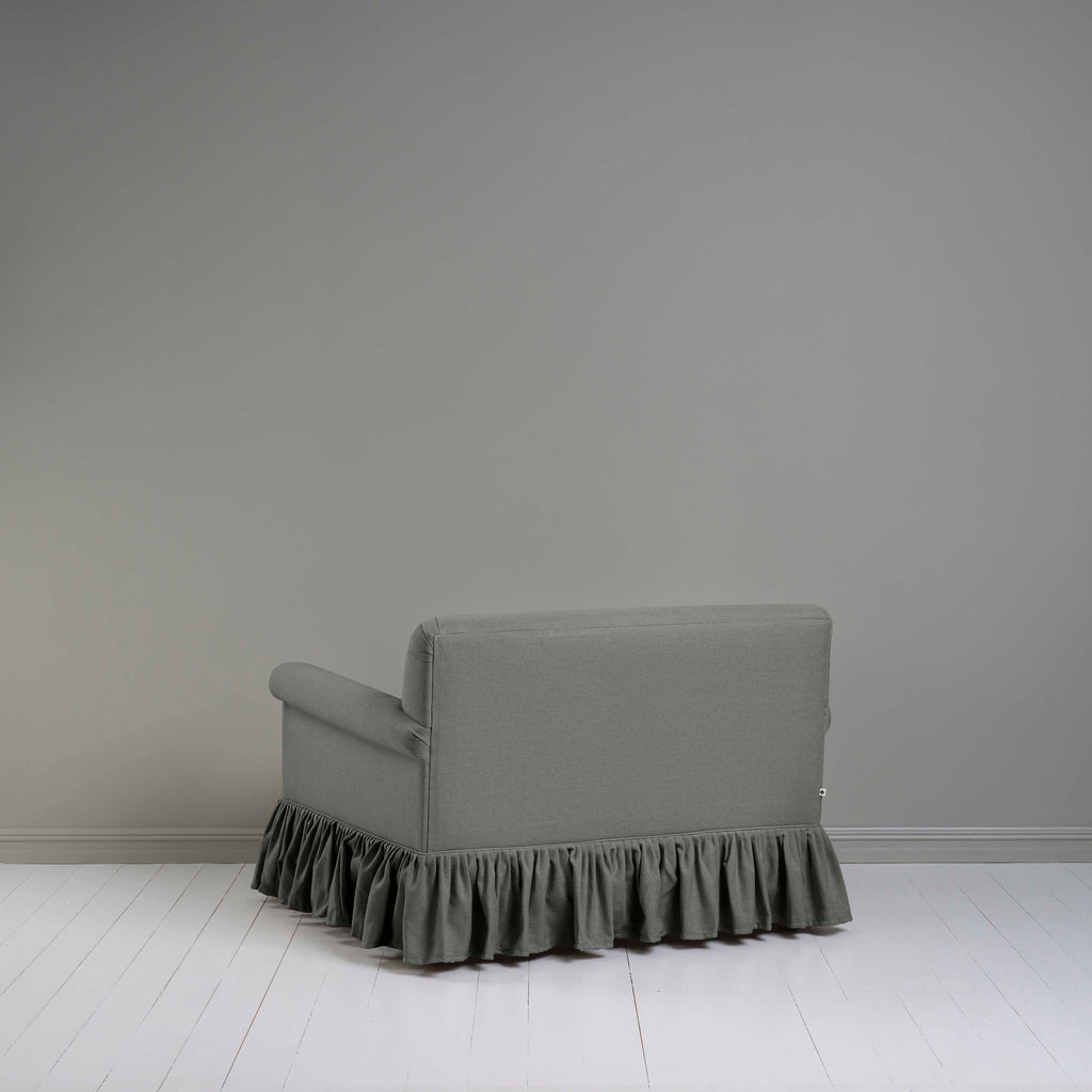  Curtain Call Love Seat in Laidback Linen Shadow 