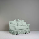  Curtain Call Love Seat in Sky Blue Color With Matching Cushions - NiX 