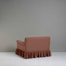  Back View of Curtain Call Love Seat in Pink(Sweet Briar) - By NiX 