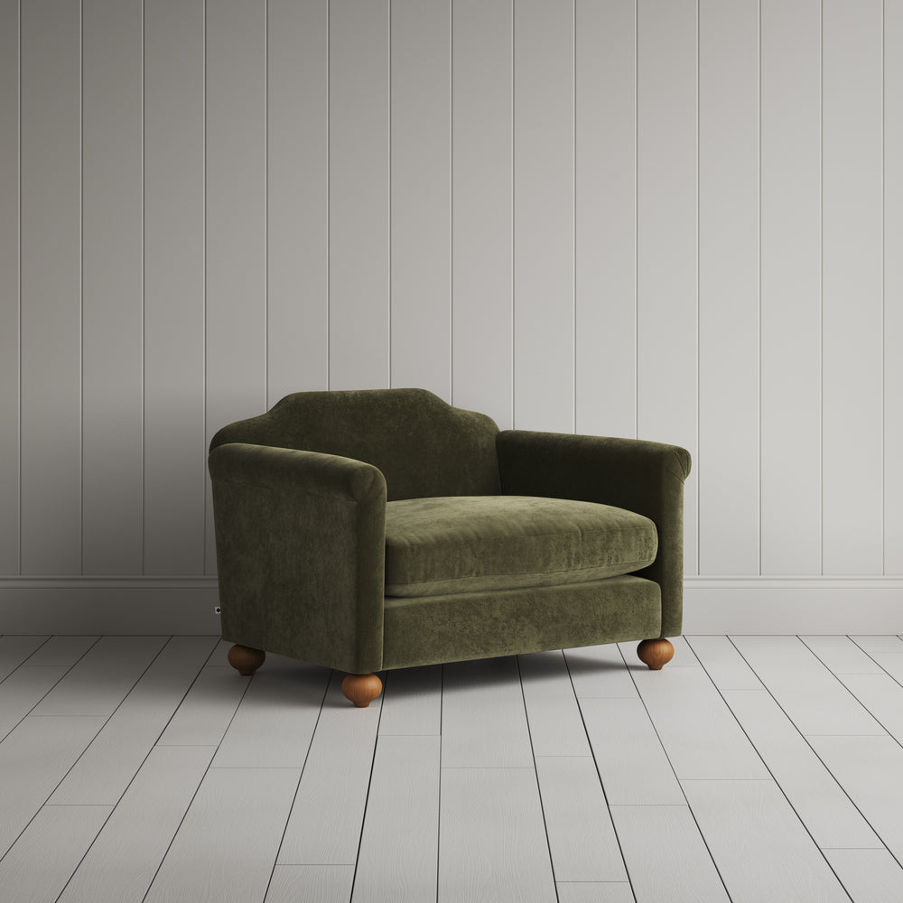  Dolittle Love Seat in Classic Corduroy Caper 