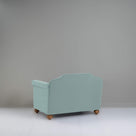  Dolittle Love Seat in Intelligent Velvet Mineral Back-view - NiX 