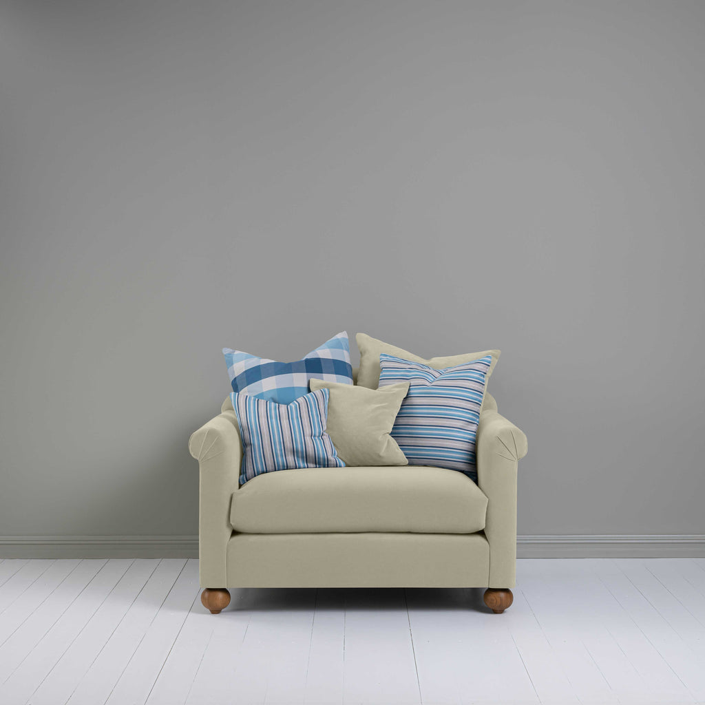  Dolittle Love Seat in Intelligent Velvet Moonstone 