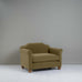 image of Dolittle Love Seat in Intelligent Velvet Sepia