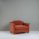  Dolittle Love Seat in Intelligent Velvet Sienna - Nicola Harding 