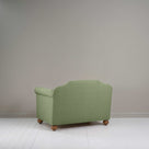 Dolittle Love Seat in Laidback Linen Moss, Back View - Nicola Harding 
