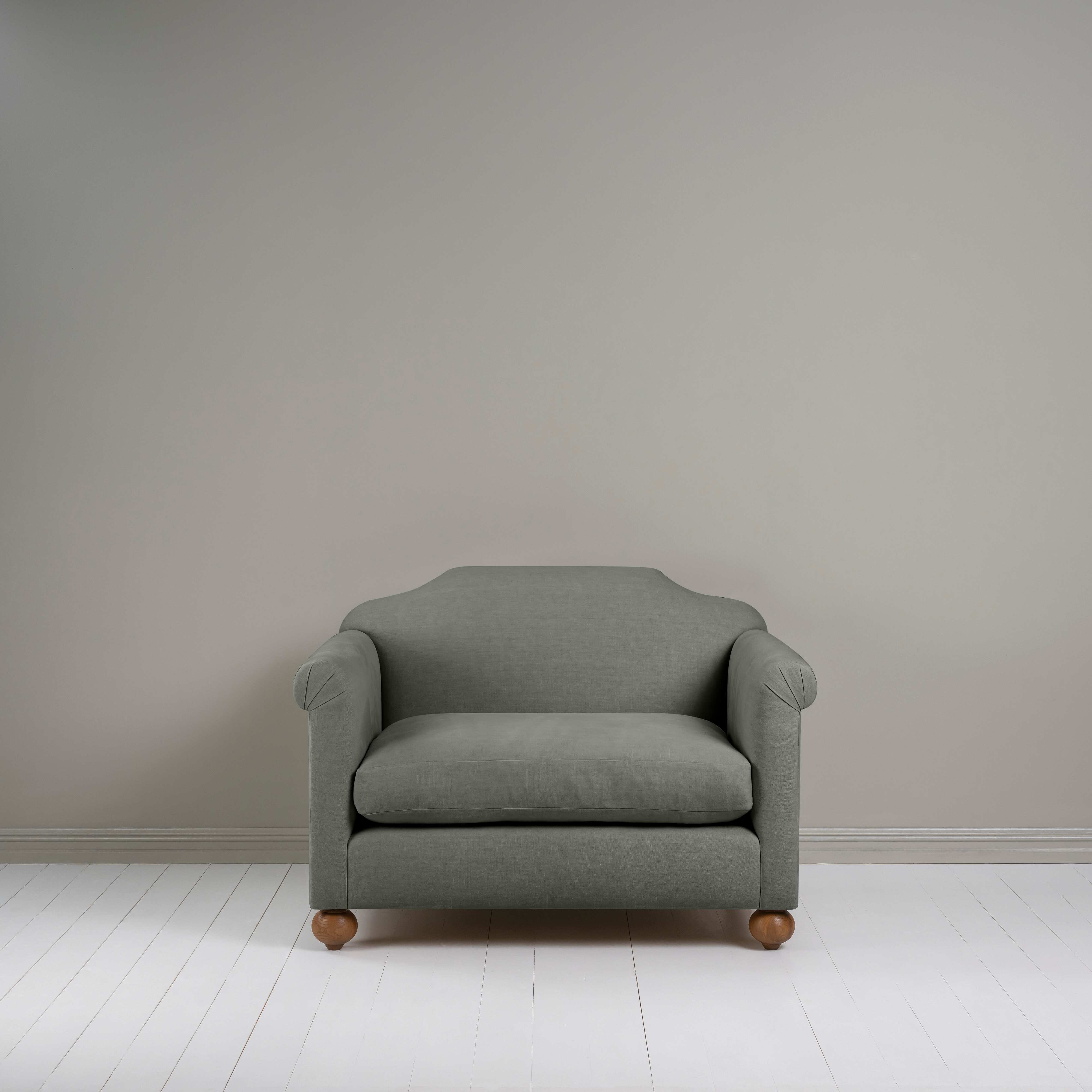  Dolittle Love Seat in Laidback Linen Shadow 