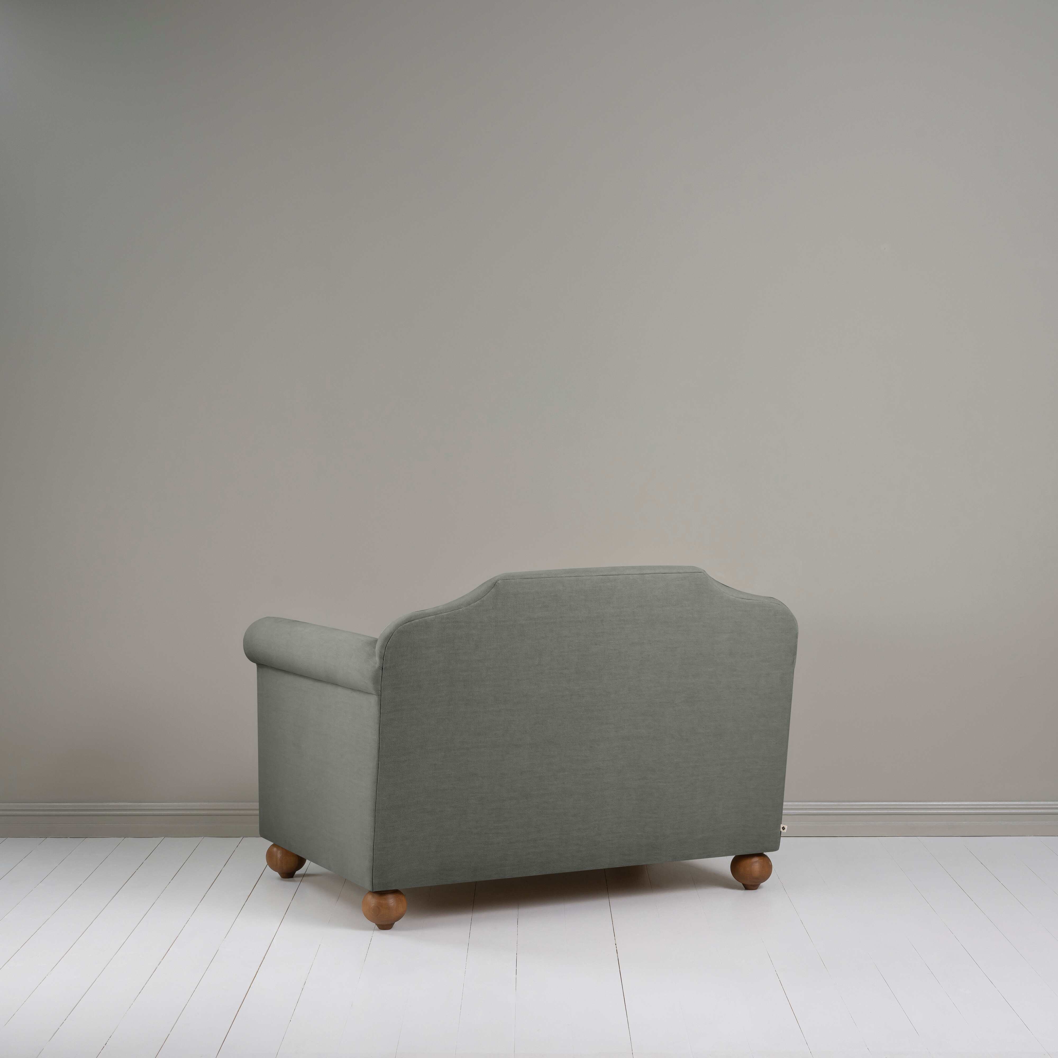  Dolittle Love Seat in Laidback Linen Shadow - Nicola Harding 