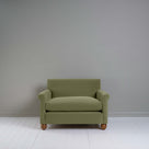  Idler Love Seat in Intelligent Velvet Green Tea - Nicola Harding 