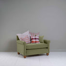  Idler Love Seat in Intelligent Velvet Green Tea - Nicola Harding 