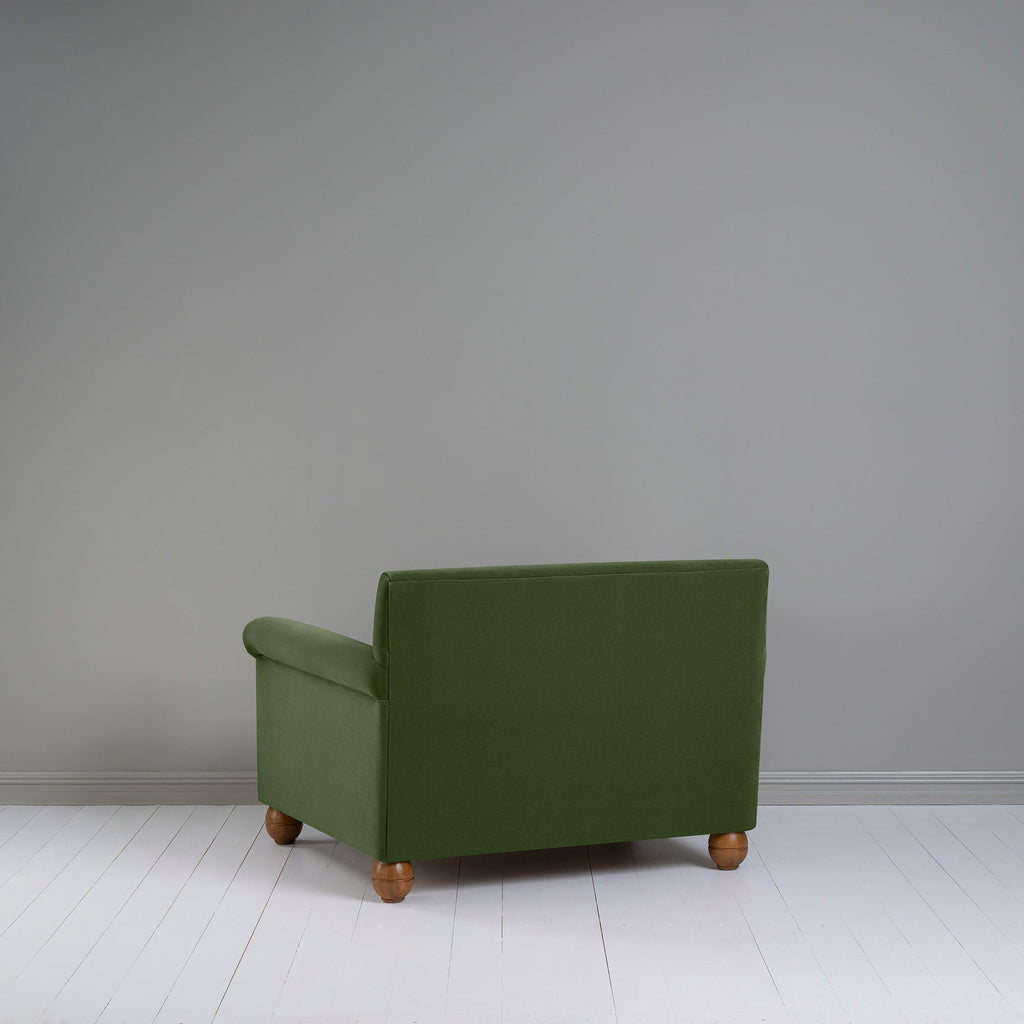  Idler Love Seat in Intelligent Velvet Juniper - Nicola Harding 