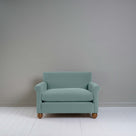  Idler Love Seat in Intelligent Velvet Mineral - Nicola Harding 
