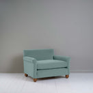 Idler Love Seat in Intelligent Velvet Mineral - Nicola Harding 