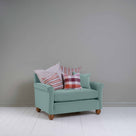  Idler Love Seat in Intelligent Velvet Mineral - Nicola Harding 