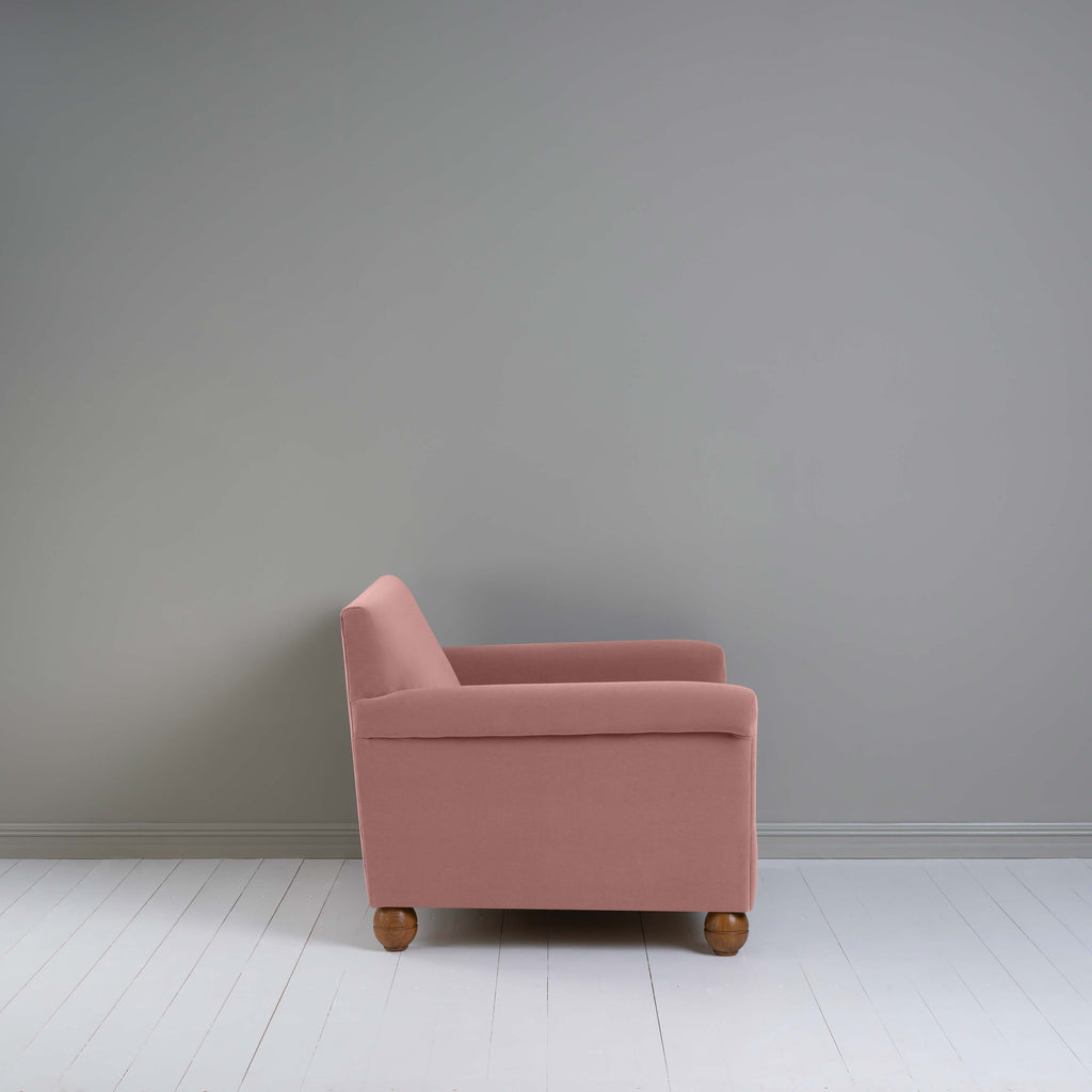  Idler Love Seat in Intelligent Velvet Rose - Nicola Harding 